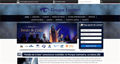 Desktop Screenshot of grupolanteri.com.br